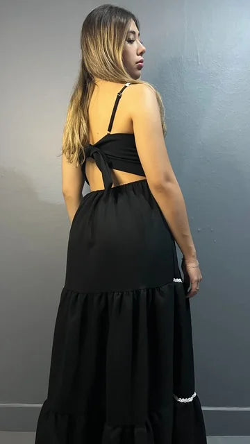 VESTIDO PRETO RENDINHA